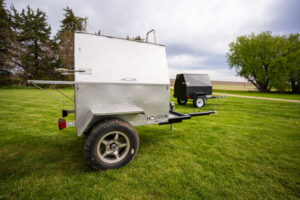 4830CSS-RT Towable Charcoal Grill and 6040C-RT Towable Charcoal Grill
