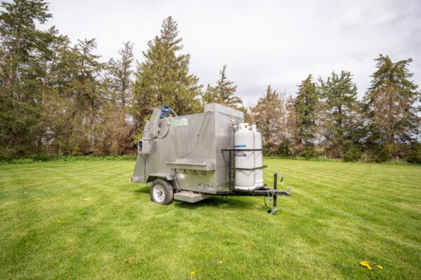 Model 306 Corn Roaster with Sinks, waste water tank and fresh water tank